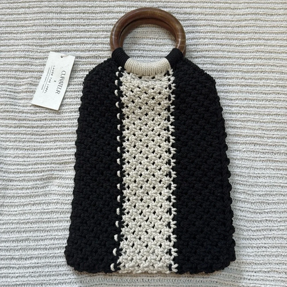 Curateur x Laude The Label The Gabby Macrame Bag - Picture 2 of 9
